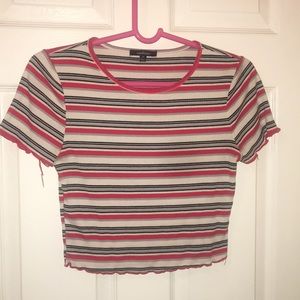 Striped croptop